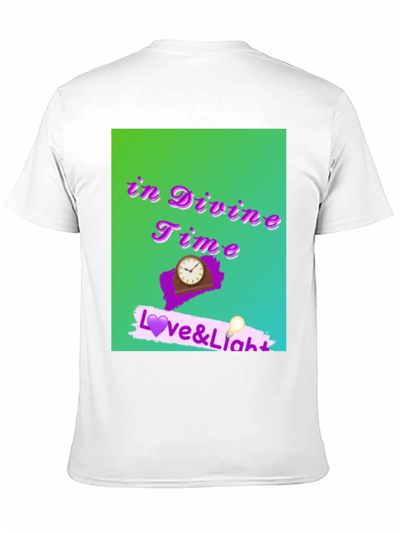 In Divine Time Tee - Love & Light T-Shirt