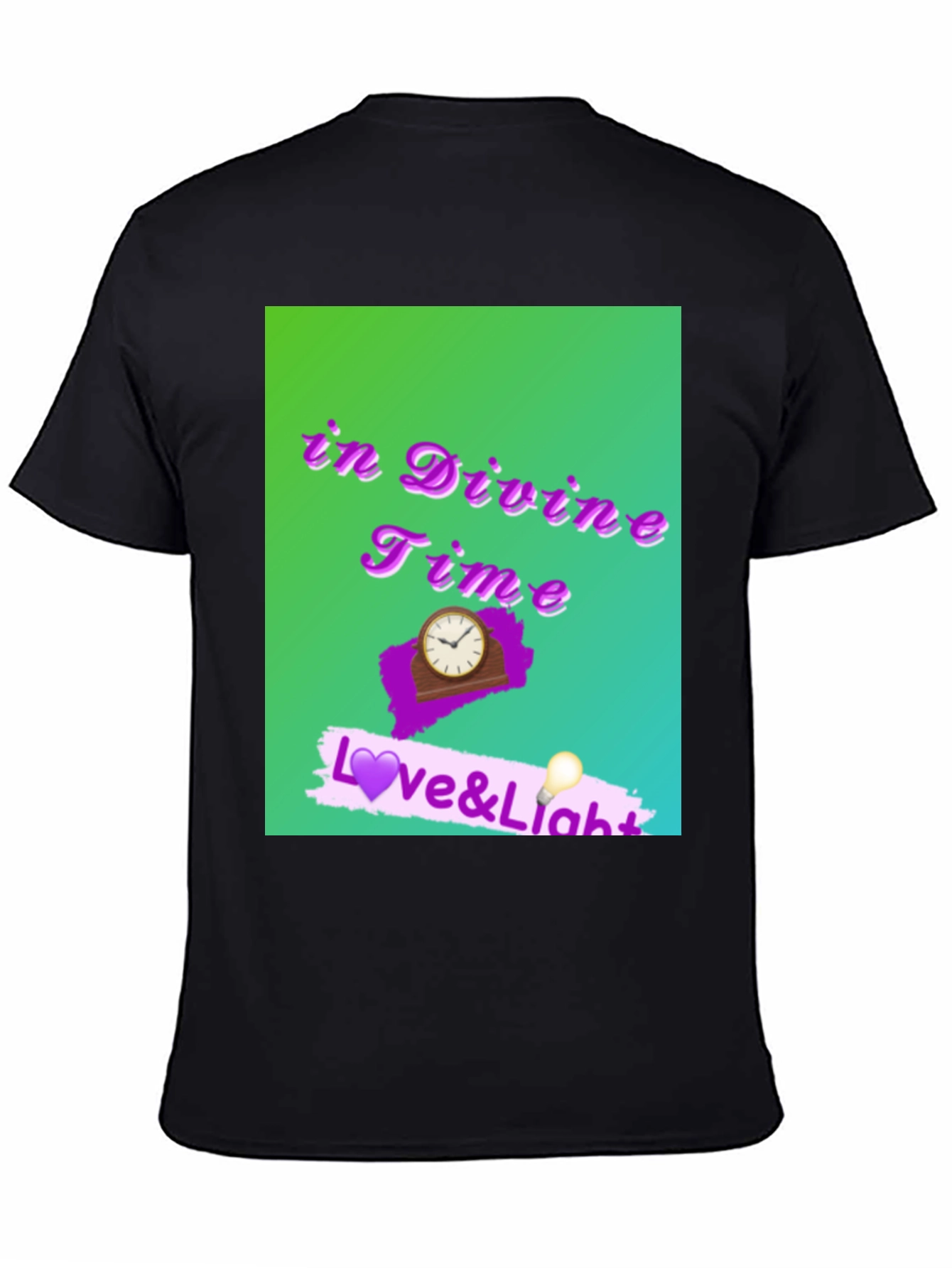 In Divine Time Tee - Love & Light T-Shirt