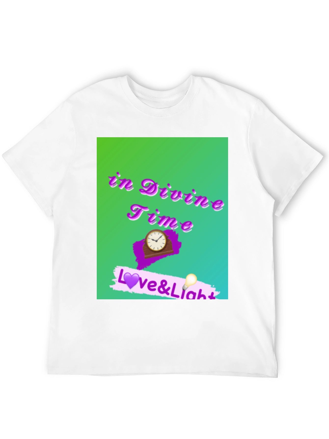 In Divine Time Tee - Love & Light T-Shirt