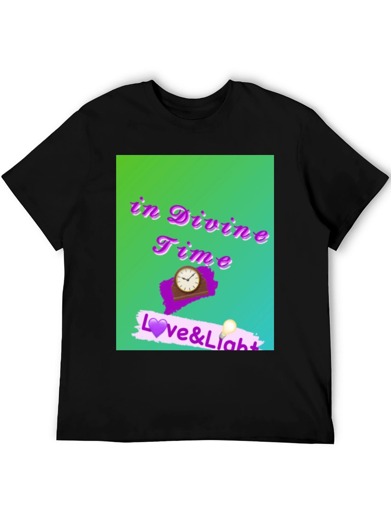 In Divine Time Tee - Love & Light T-Shirt