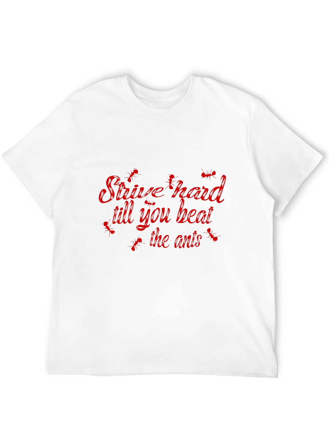 Strive Hard Ant Graphic Tee - Black Cotton