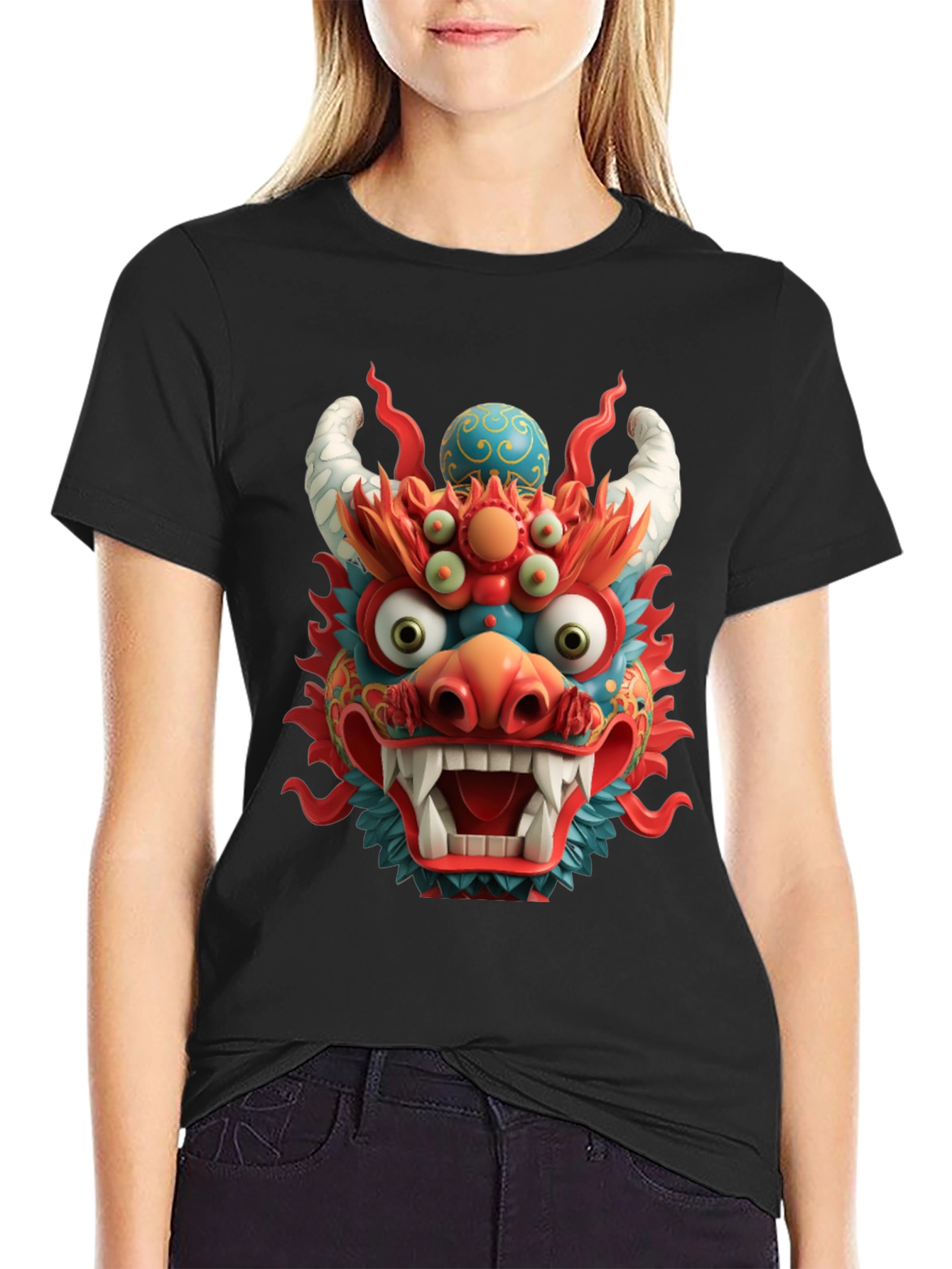 Dragon Graphic T-Shirt - Bold Statement Tee