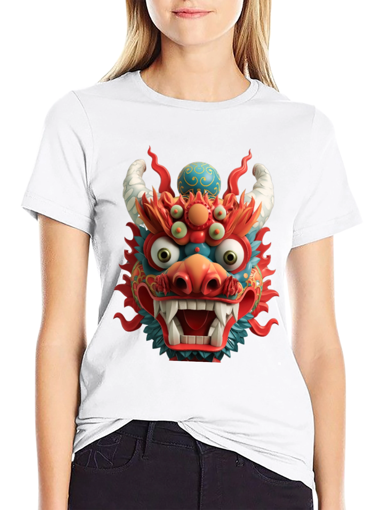 Dragon Graphic T-Shirt - Bold Statement Tee