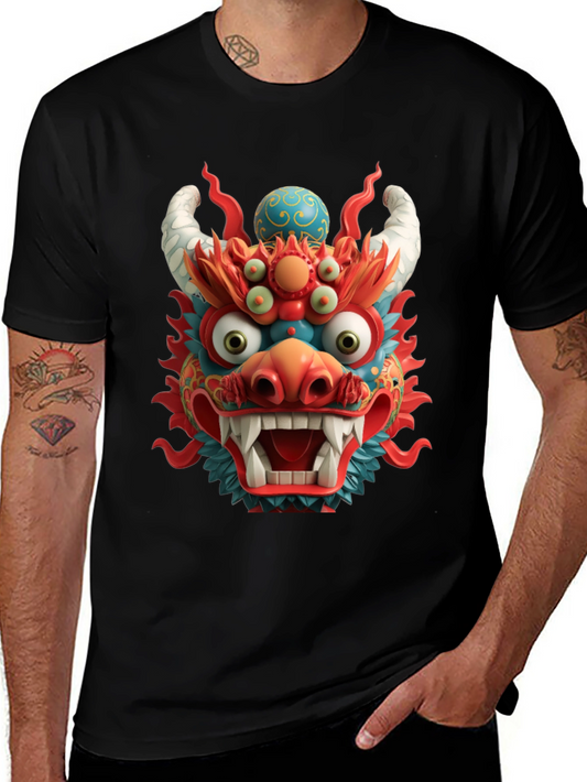 Dragon Graphic T-Shirt - Bold Statement Tee