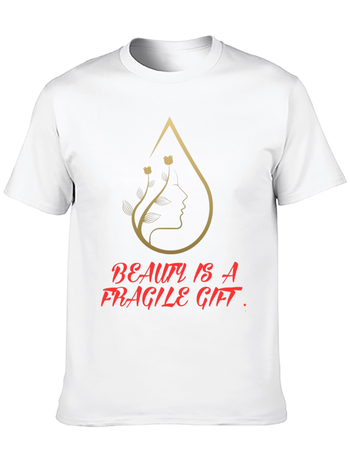 Beauty Is a Fragile Gift Graphic T-Shirt