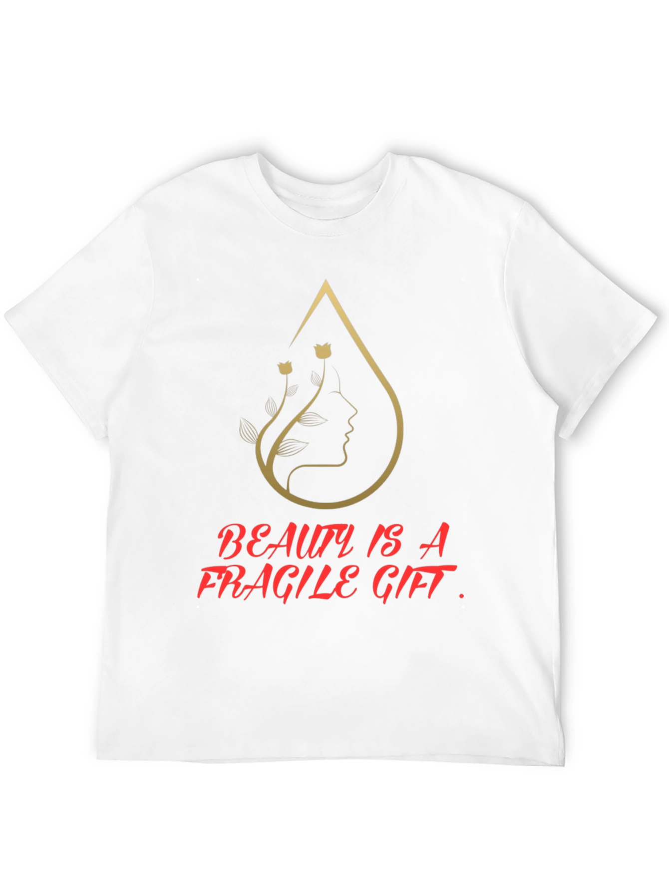 Beauty Is a Fragile Gift Graphic T-Shirt