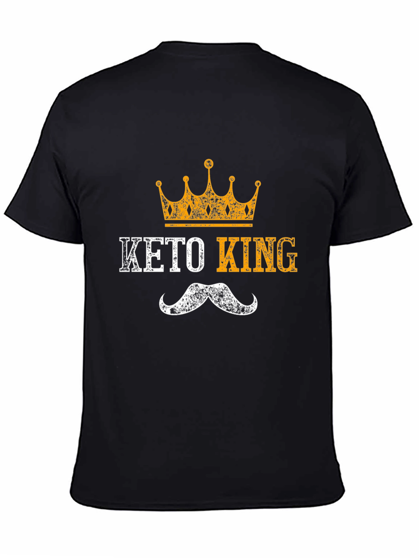 Keto King Graphic Tee - Funny Diet T-Shirt