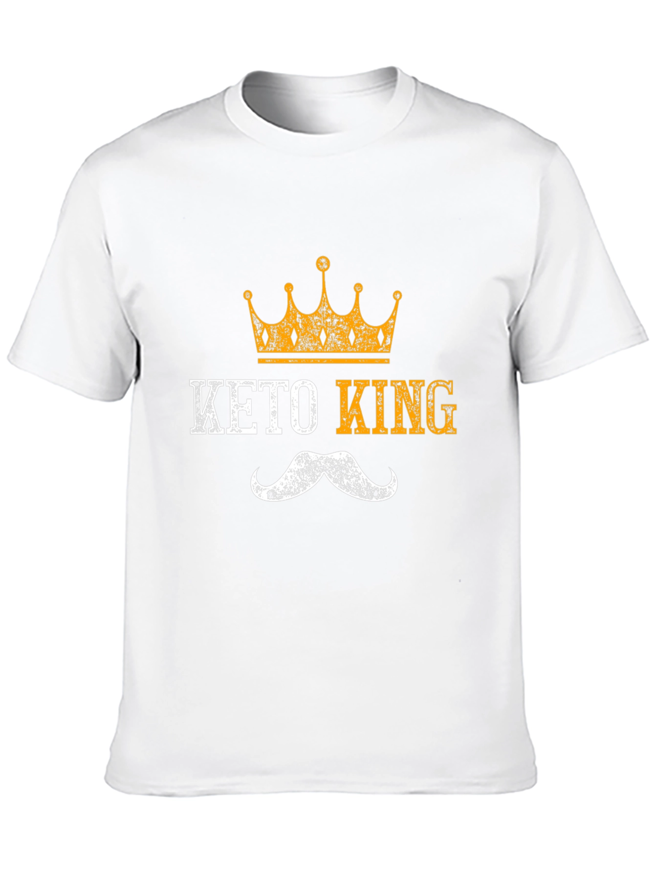 Keto King Graphic Tee - Funny Diet T-Shirt