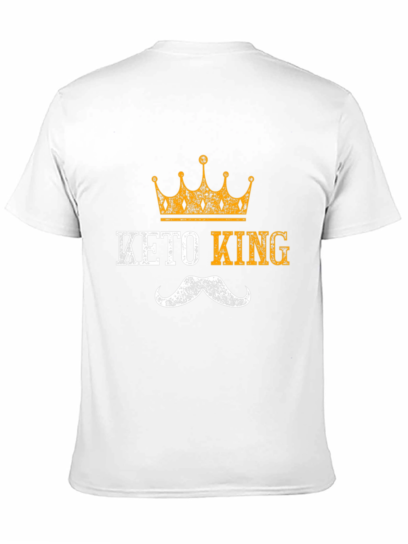 Keto King Graphic Tee - Funny Diet T-Shirt