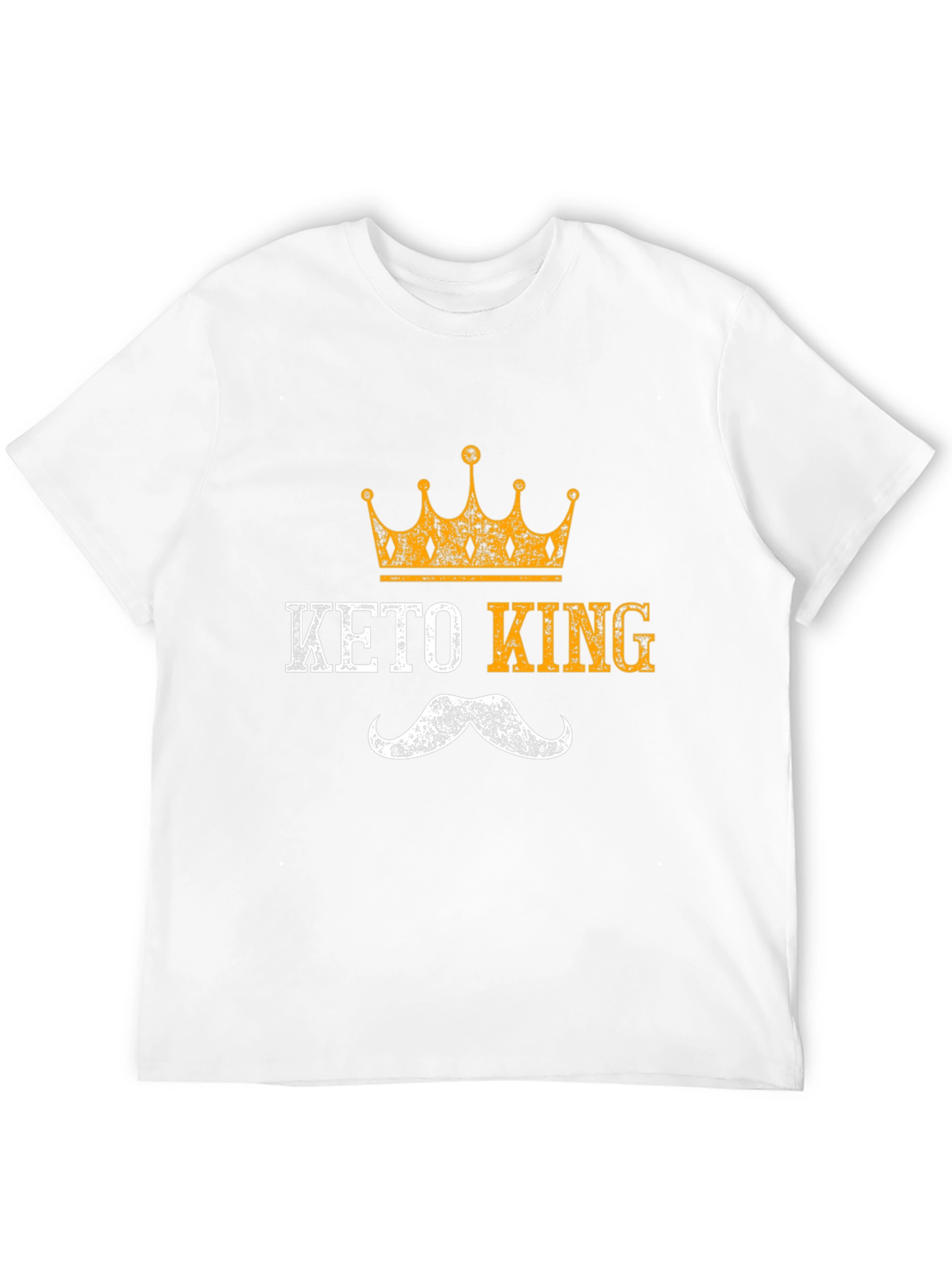 Keto King Graphic Tee - Funny Diet T-Shirt