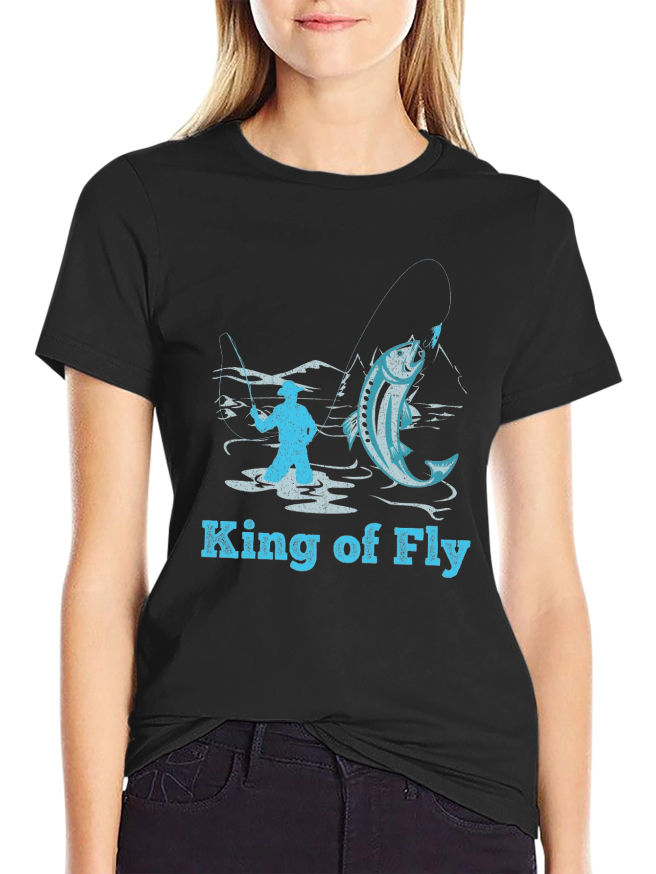 King of Fly Fishing T-Shirt