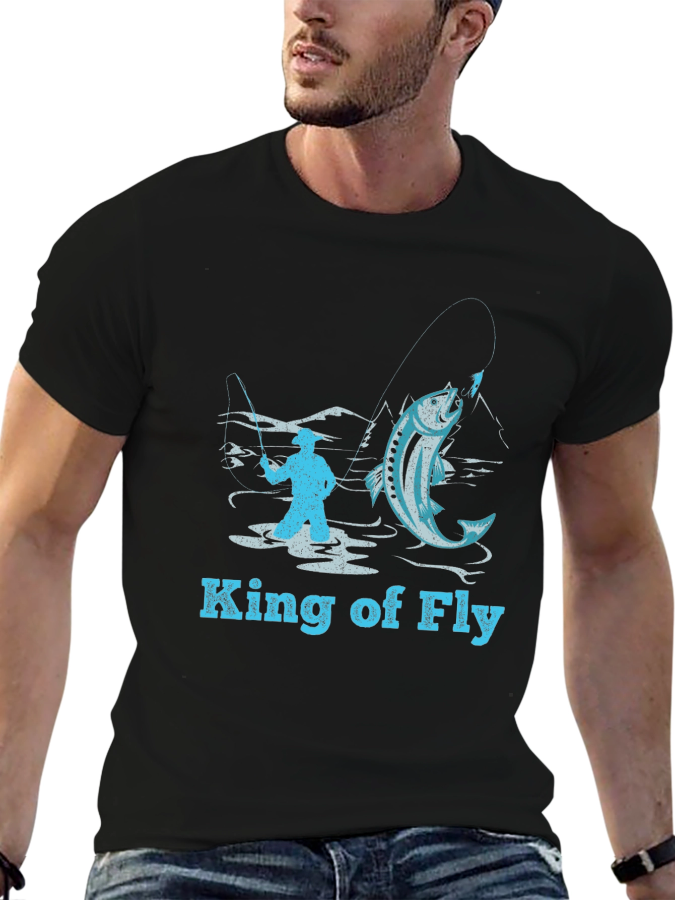 King of Fly Fishing T-Shirt