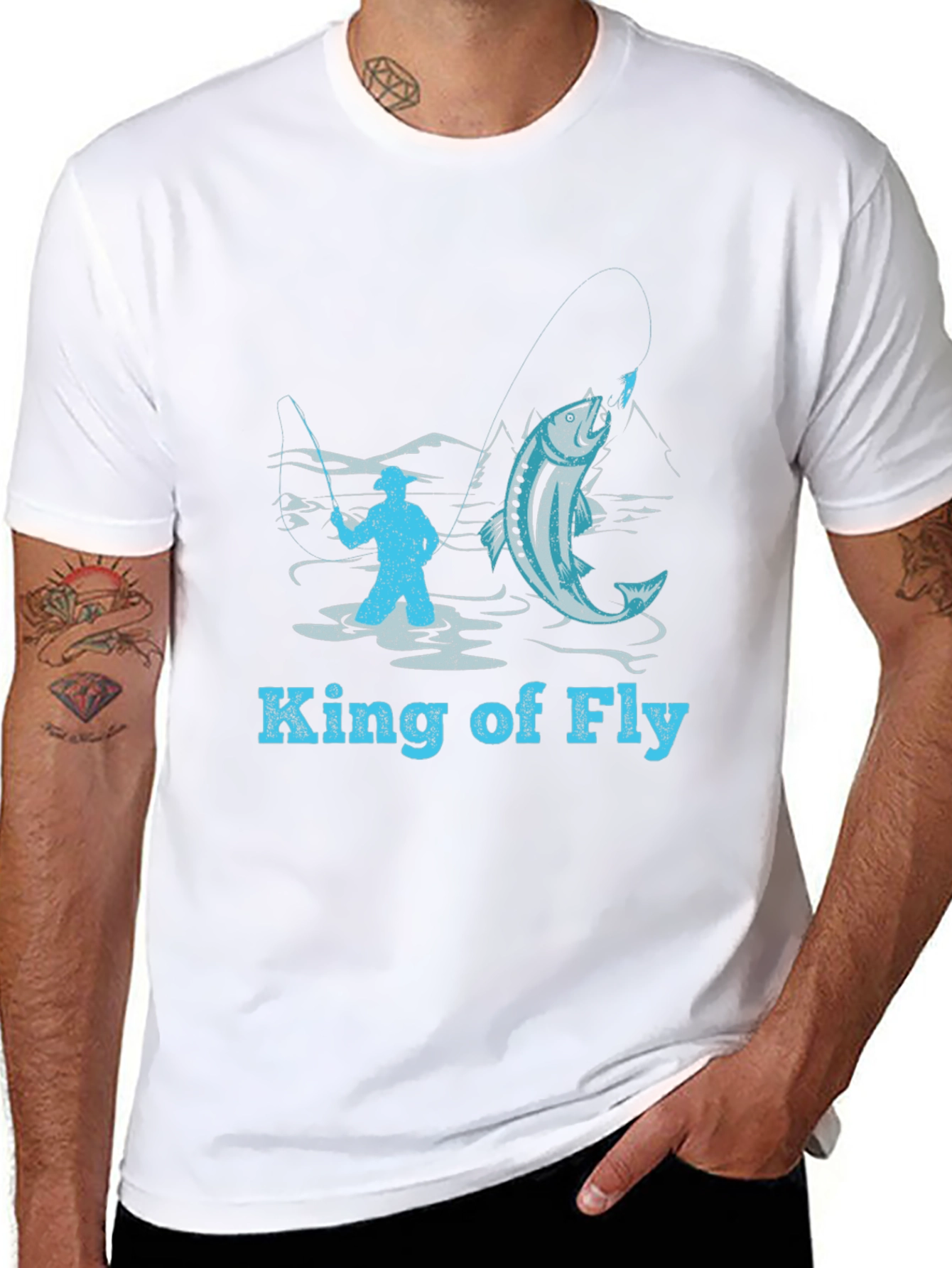 King of Fly Fishing T-Shirt