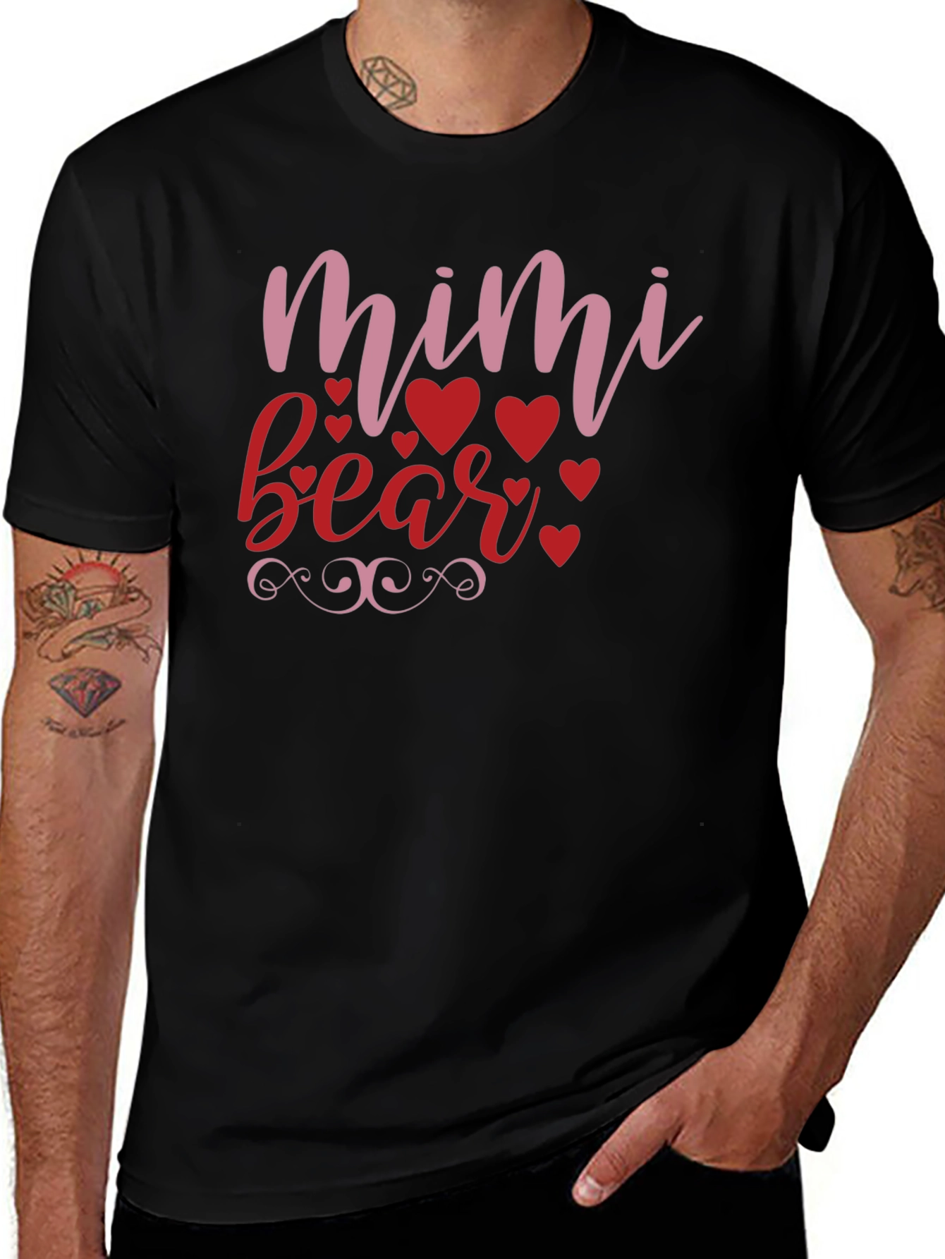 Mimi Bear Graphic Tee - Valentines Day Shirt