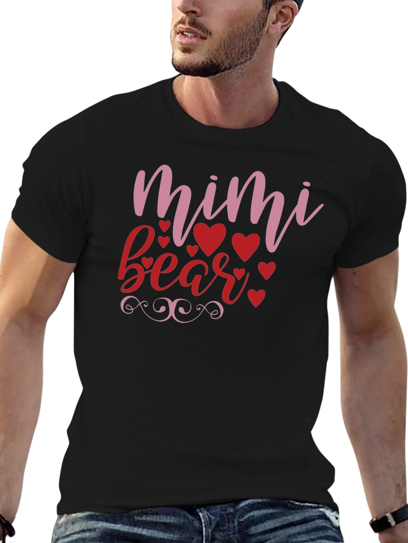 Mimi Bear Graphic Tee - Valentines Day Shirt