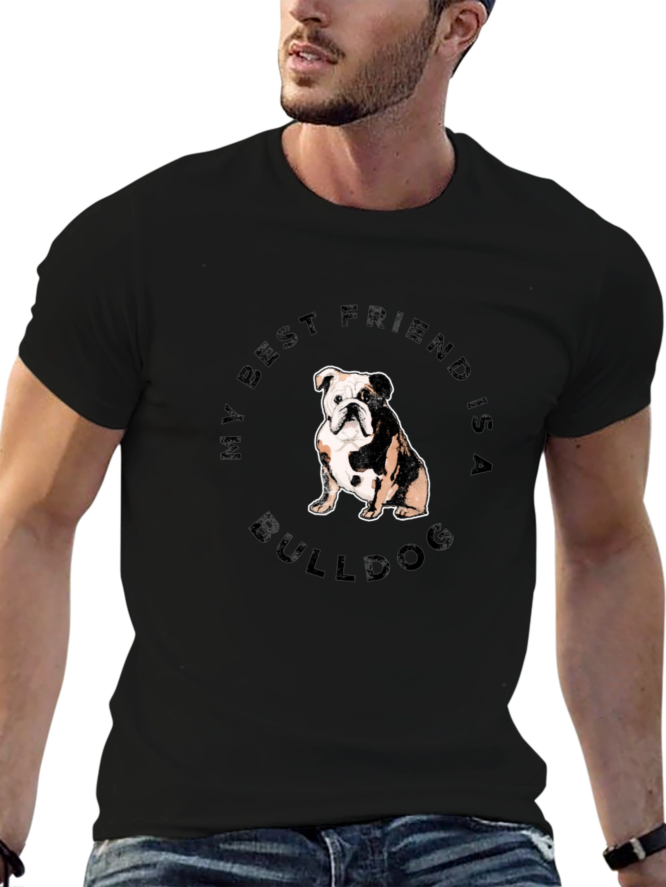 My Best Friend is a Bulldog T-Shirt