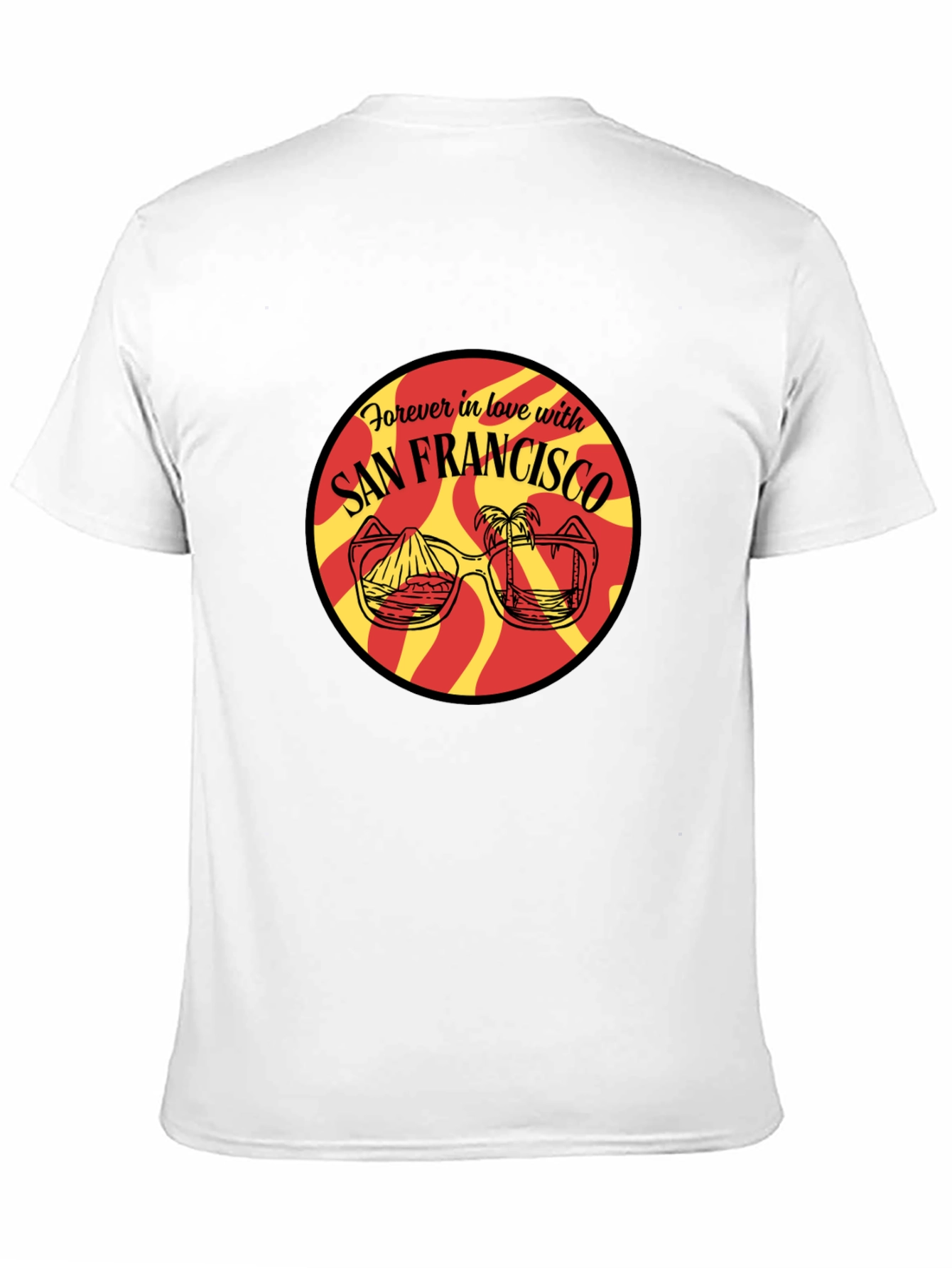San Francisco Graphic Print Black T-Shirt