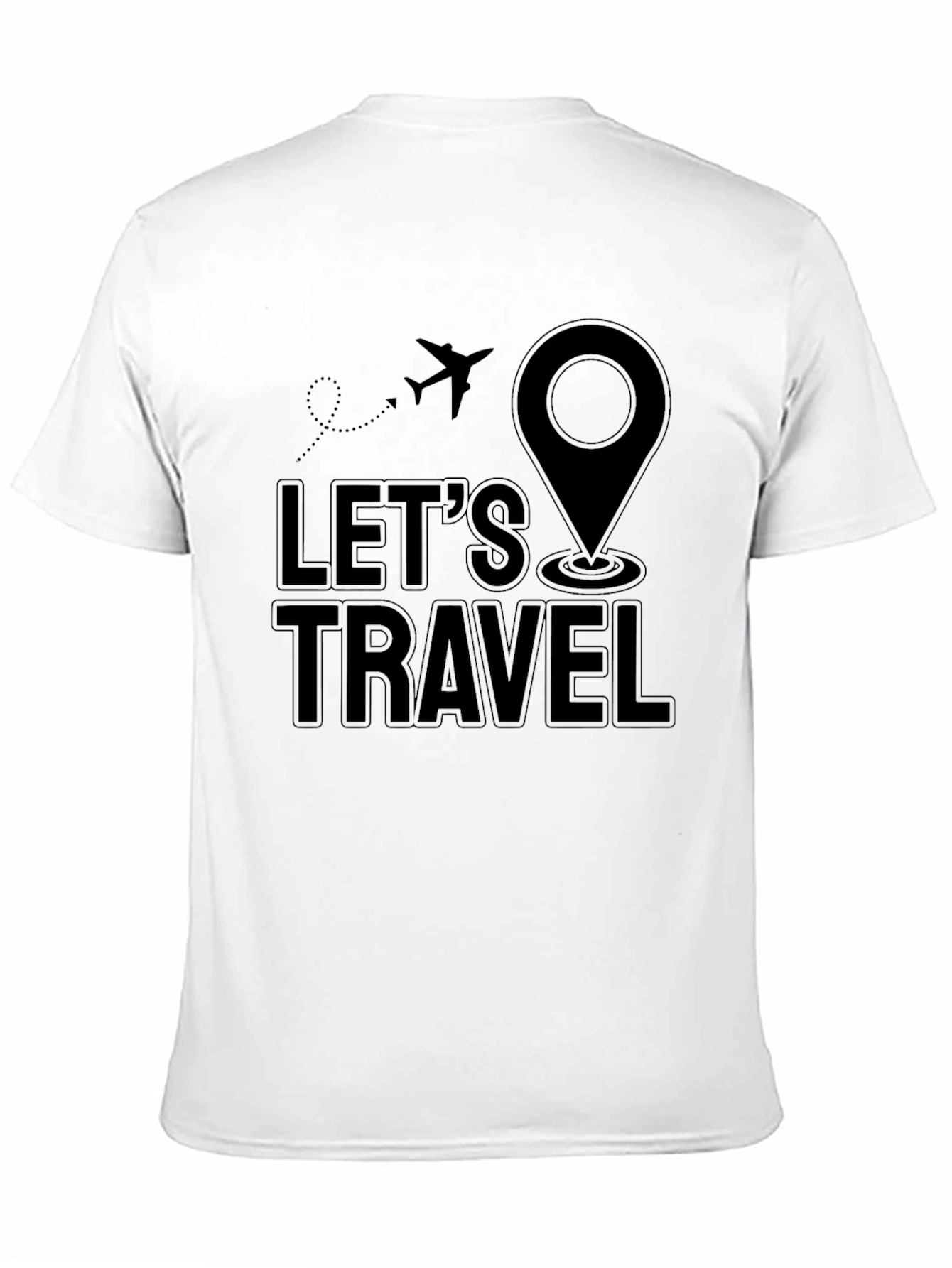 Lets Travel Graphic T-Shirt - Adventure Awaits