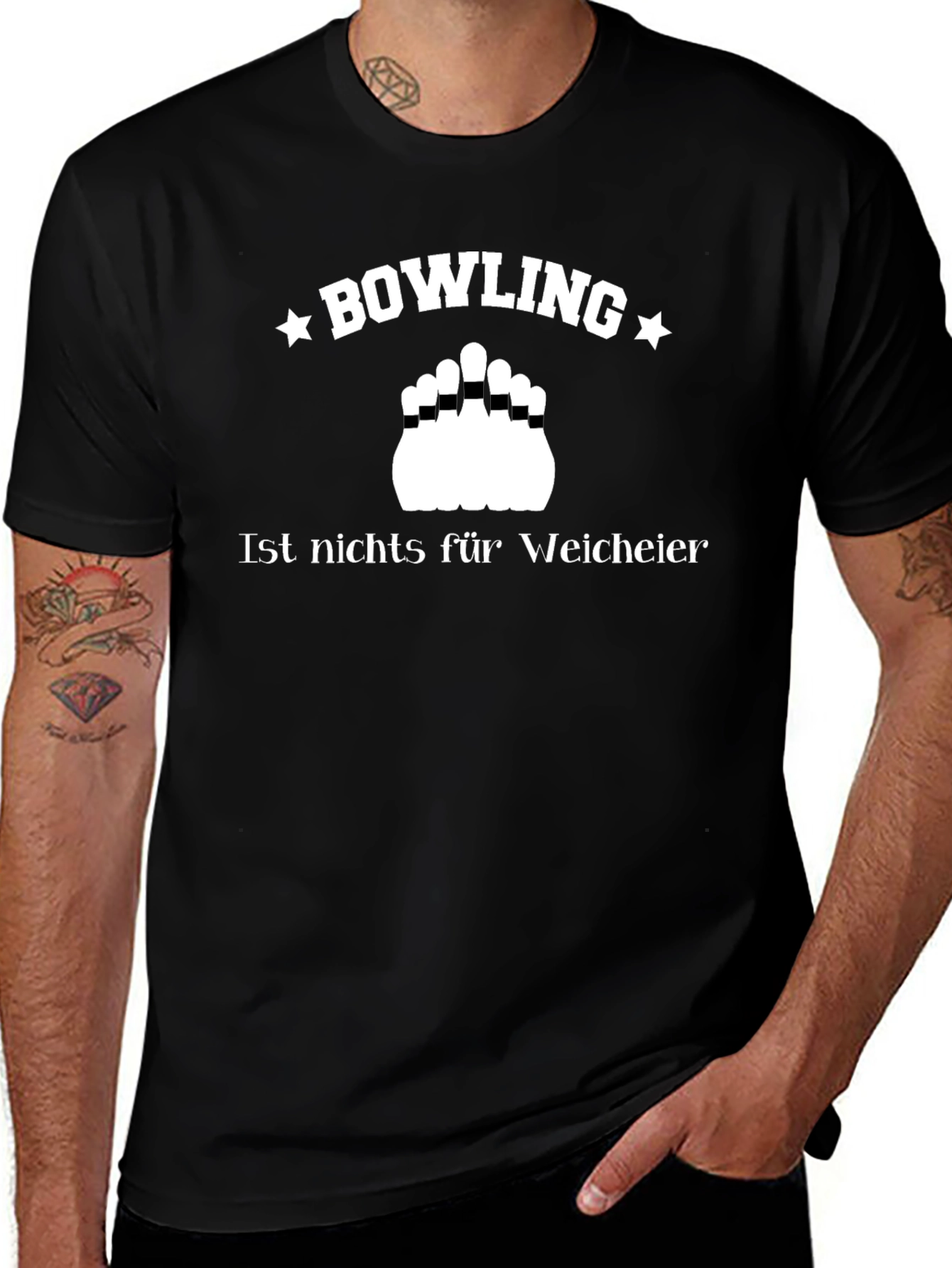 Bowling T-Shirt - Softies Need Not Apply!