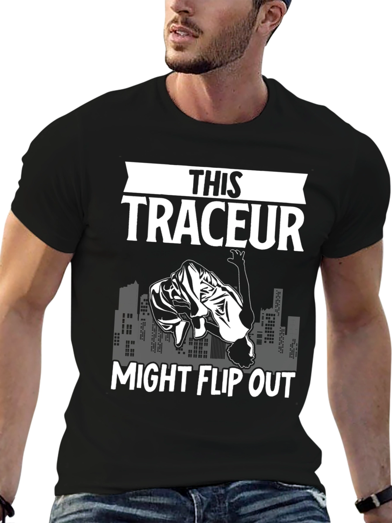 This Traceur Might Flip Out T-Shirt Parkour