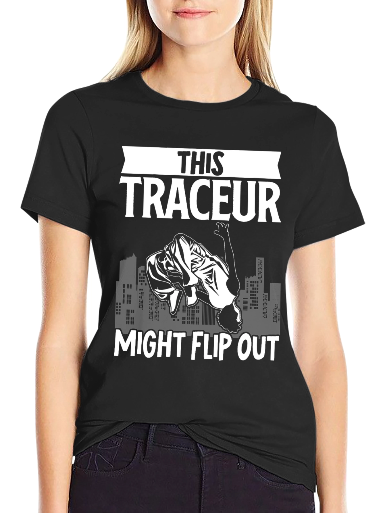 This Traceur Might Flip Out T-Shirt Parkour