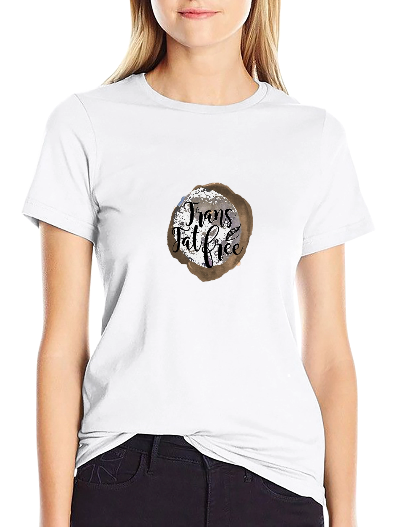 Trans Fat Free T-Shirt - Trendy Graphic Tee