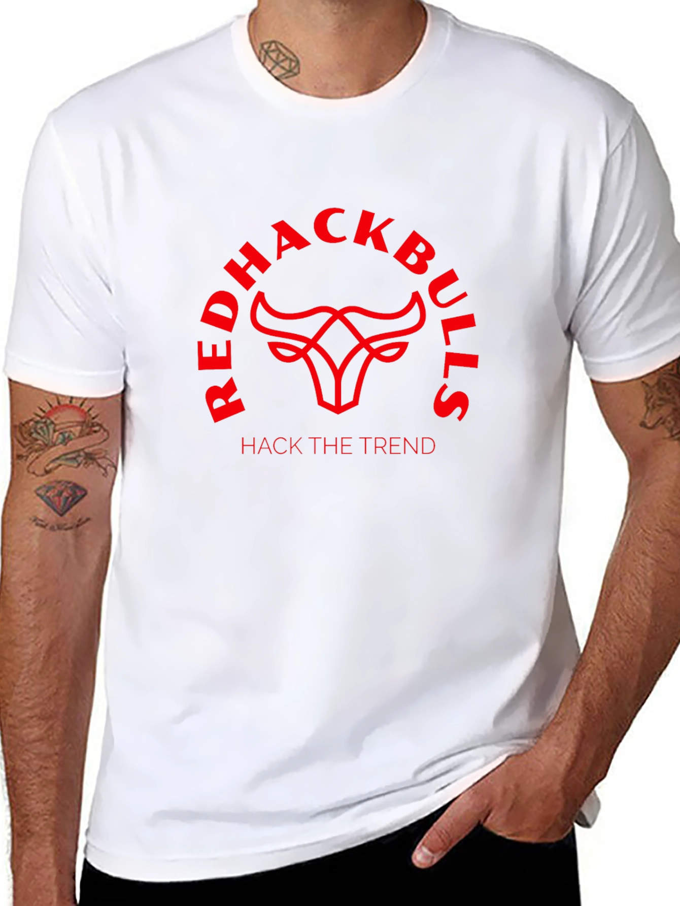 Red Hack Bulls T-Shirt