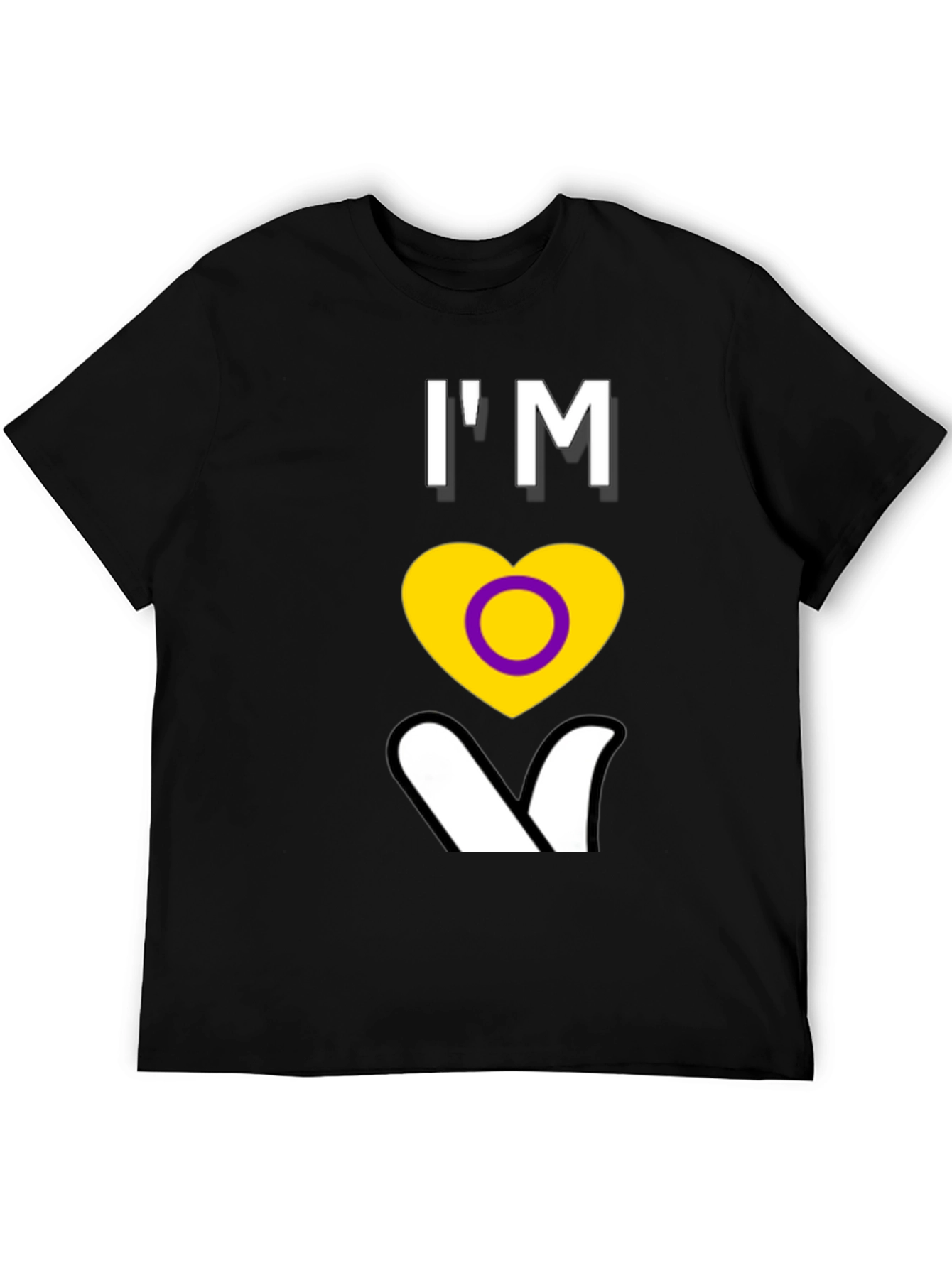 Intersex Pride T-Shirt - Im Intersex Heart Tee