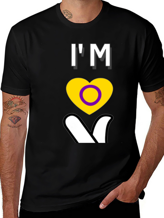 Intersex Pride T-Shirt - Im Intersex Heart Tee