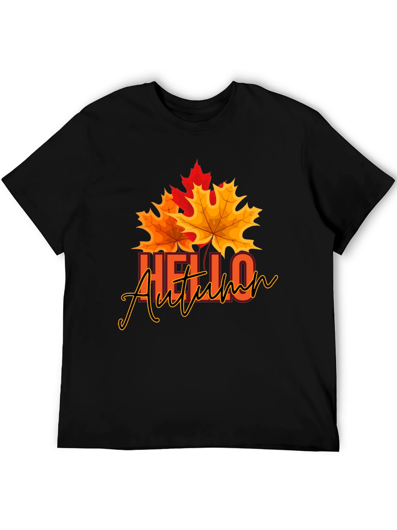 Hello Autumn Graphic Tee - Fall Vibes