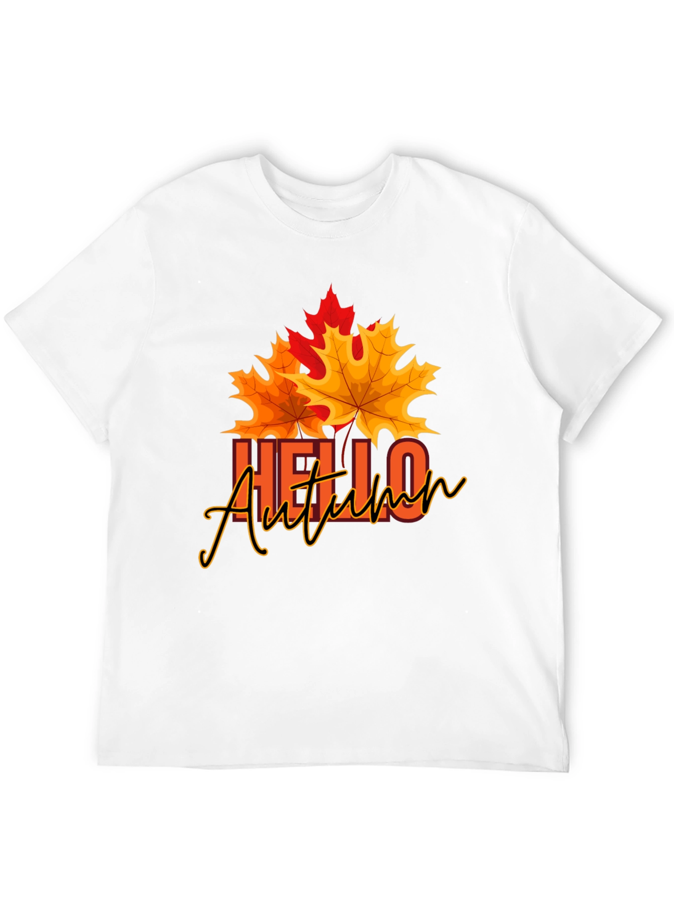 Hello Autumn Graphic Tee - Fall Vibes