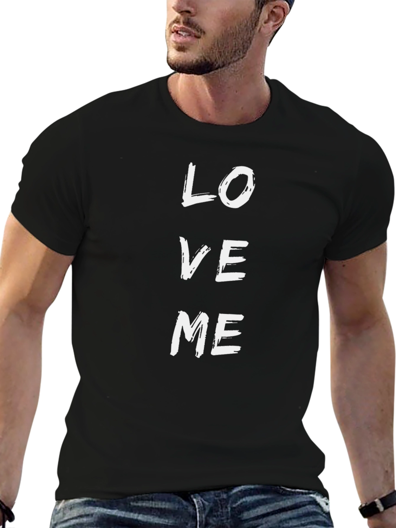 Love Me Black Graphic Tee