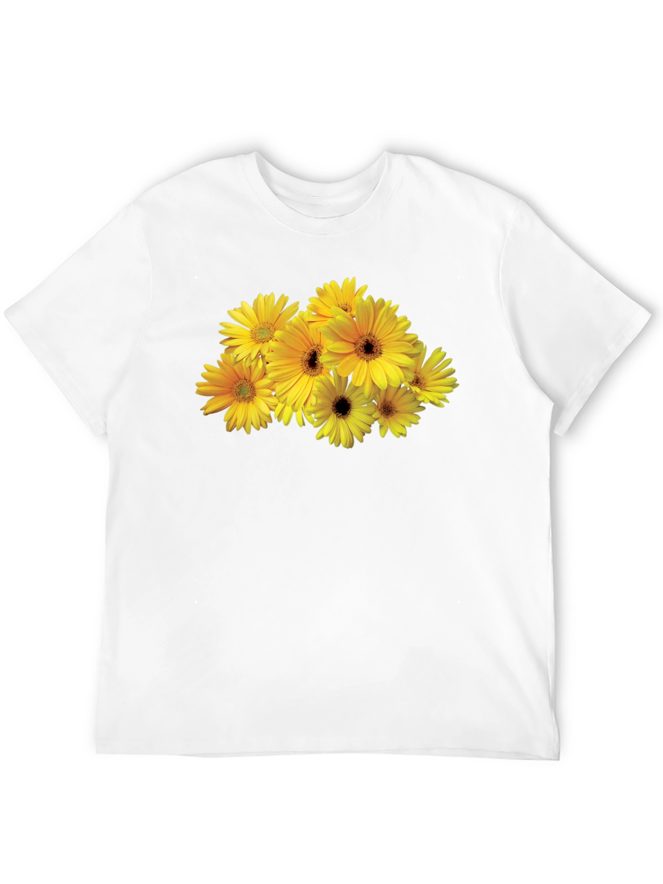 Floral Graphic Tee - Black Unisex Fit