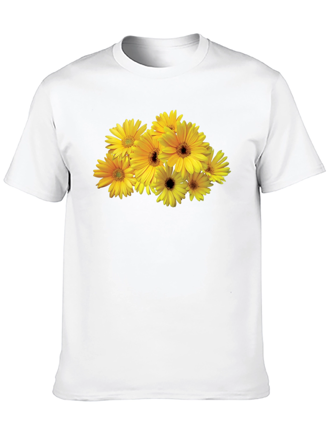 Floral Graphic Tee - Black Unisex Fit