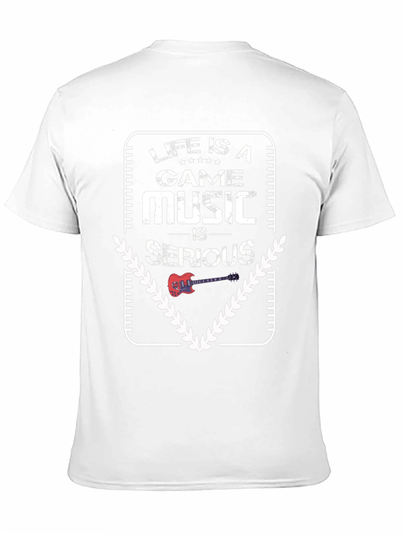 Life is a Game Music Serious T-Shirt
