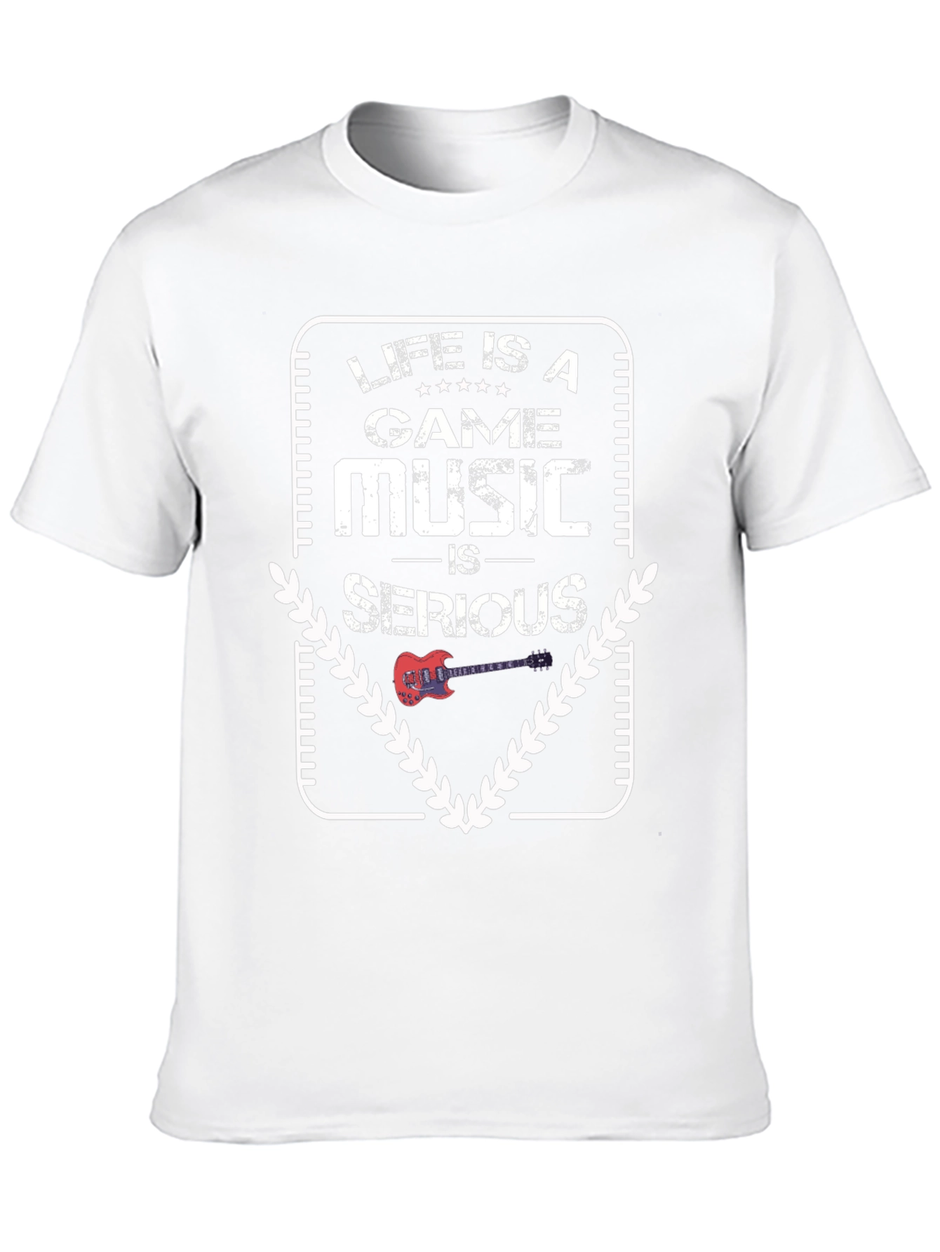 Life is a Game Music Serious T-Shirt