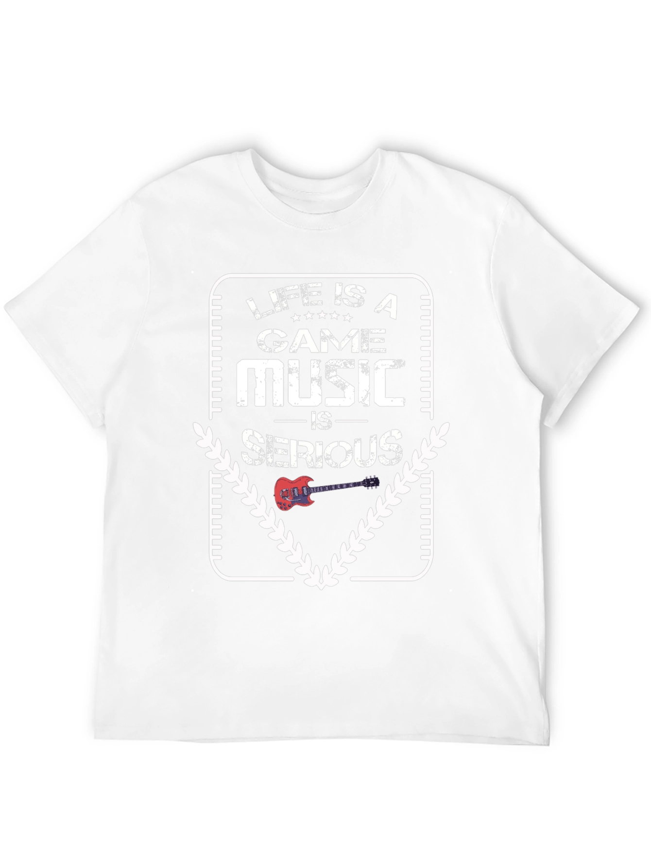 Life is a Game Music Serious T-Shirt