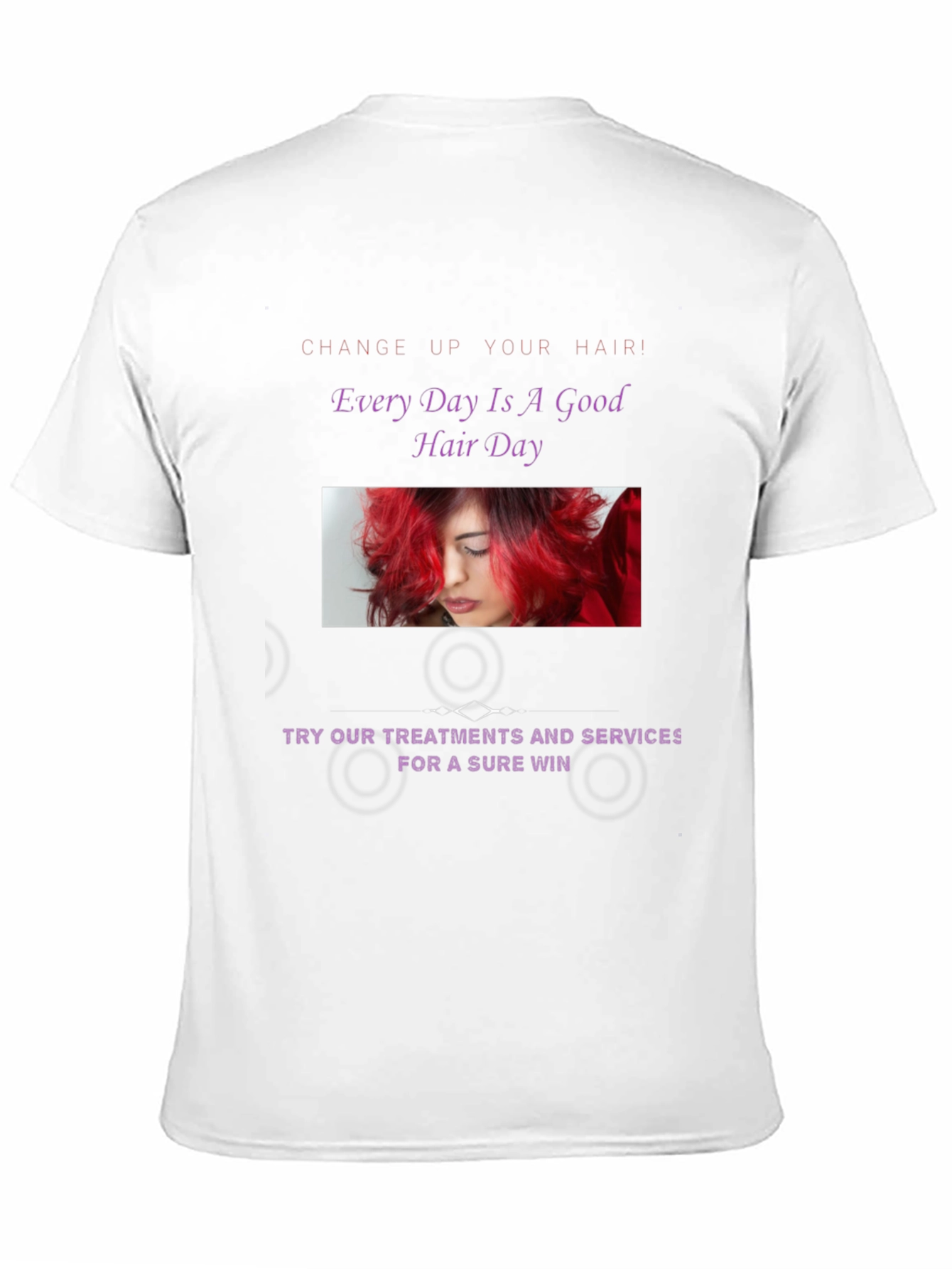 Stylish Hair Day Graphic Tee