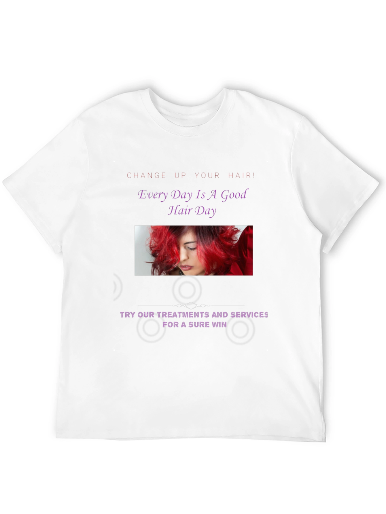Stylish Hair Day Graphic Tee