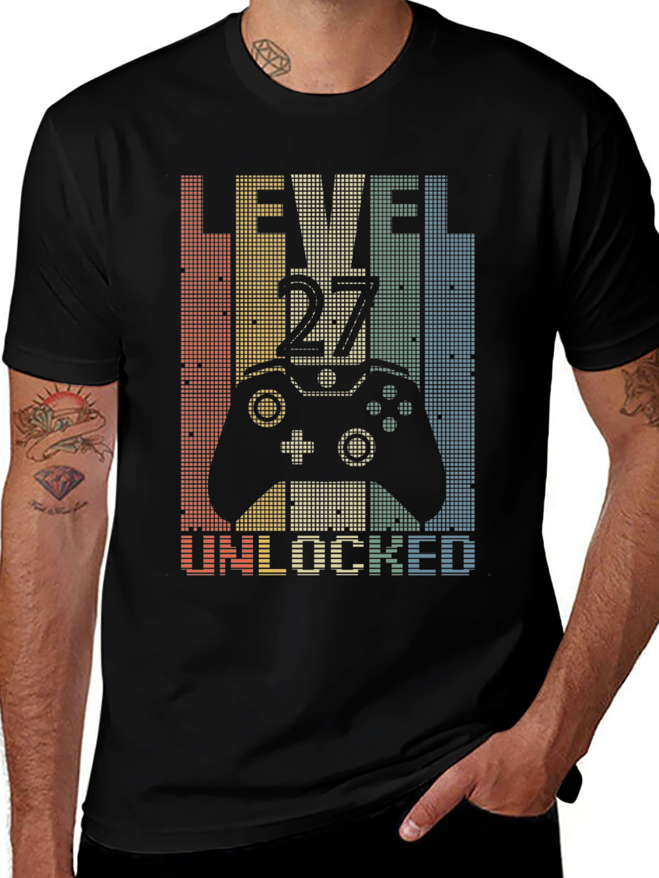 Level 27 Unlocked Gamer T-Shirt