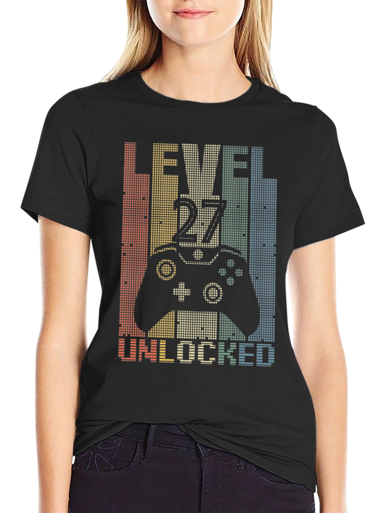 Level 27 Unlocked Gamer T-Shirt