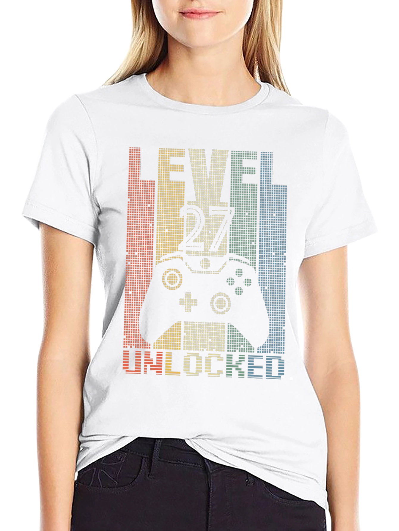 Level 27 Unlocked Gamer T-Shirt