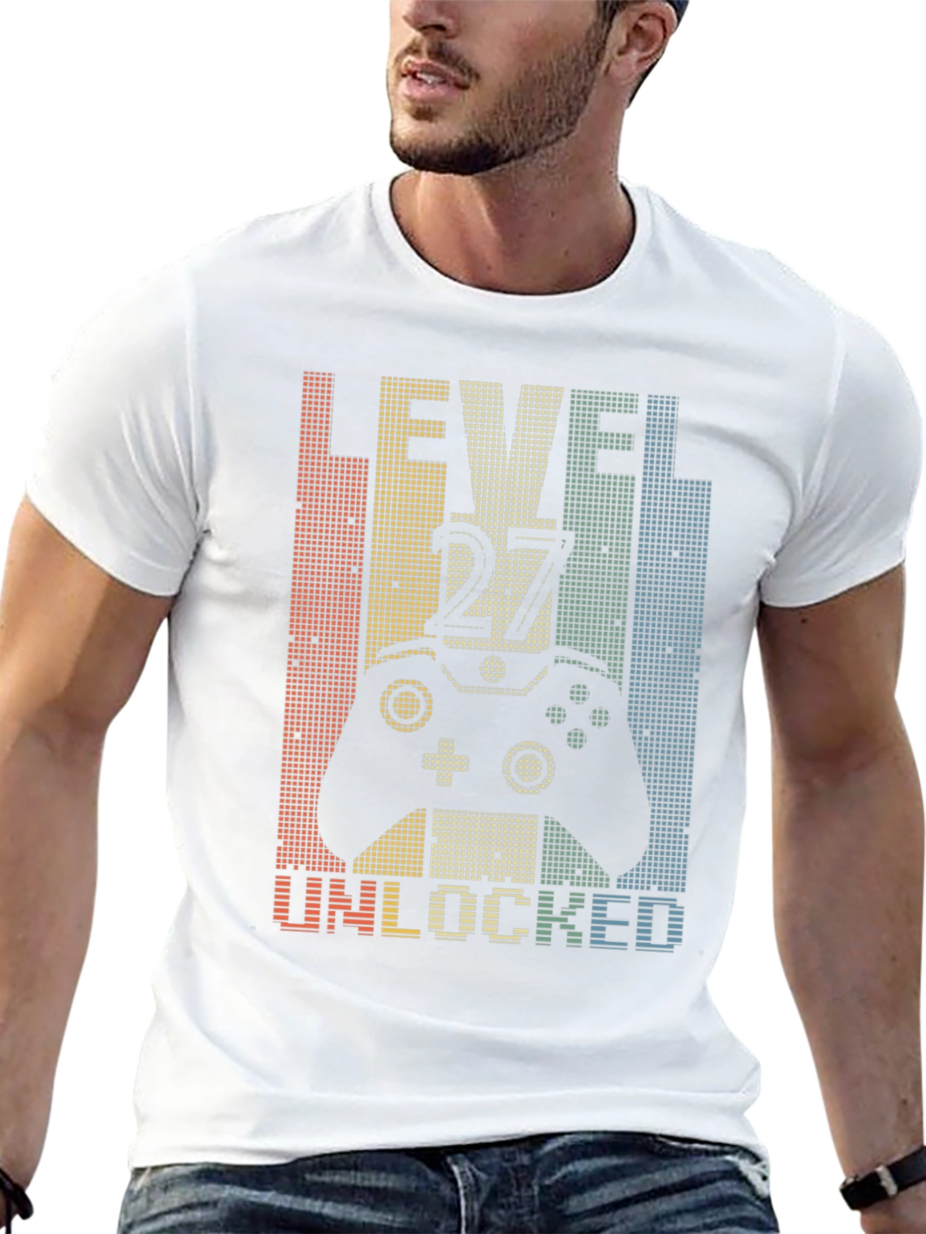 Level 27 Unlocked Gamer T-Shirt