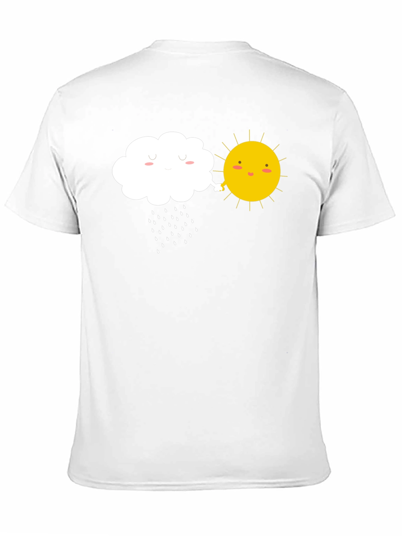 Cute Sun and Cloud Graphic Tee