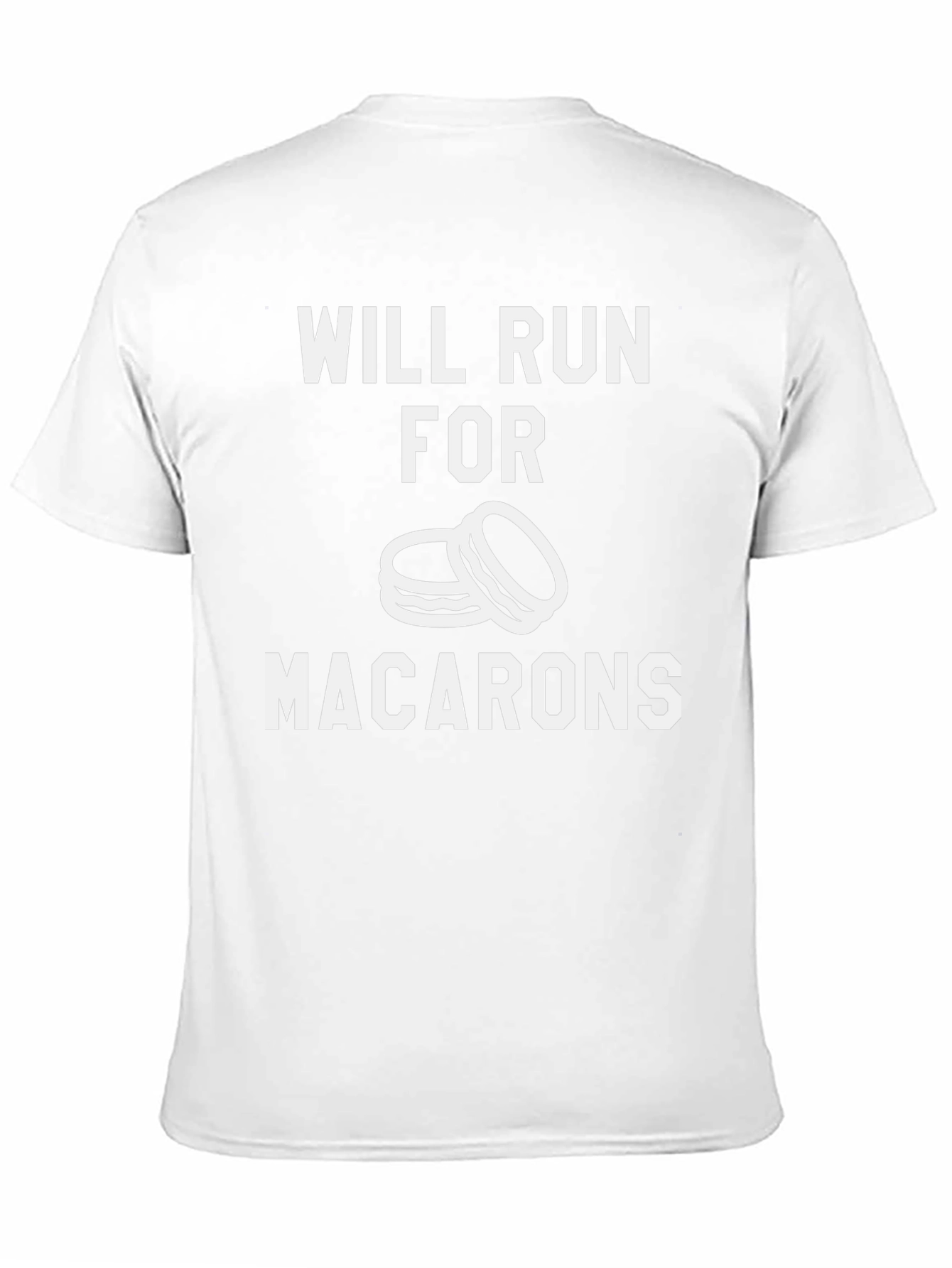 Will Run For Macarons Graphic Tee