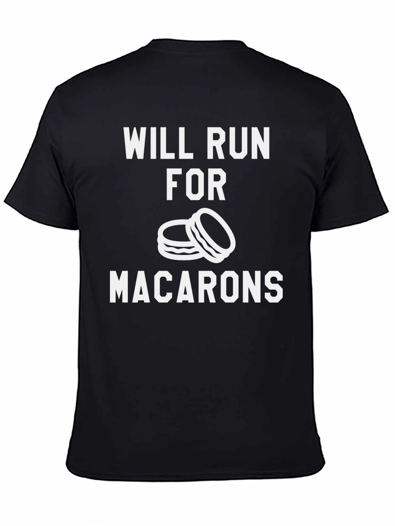 Will Run For Macarons Graphic Tee