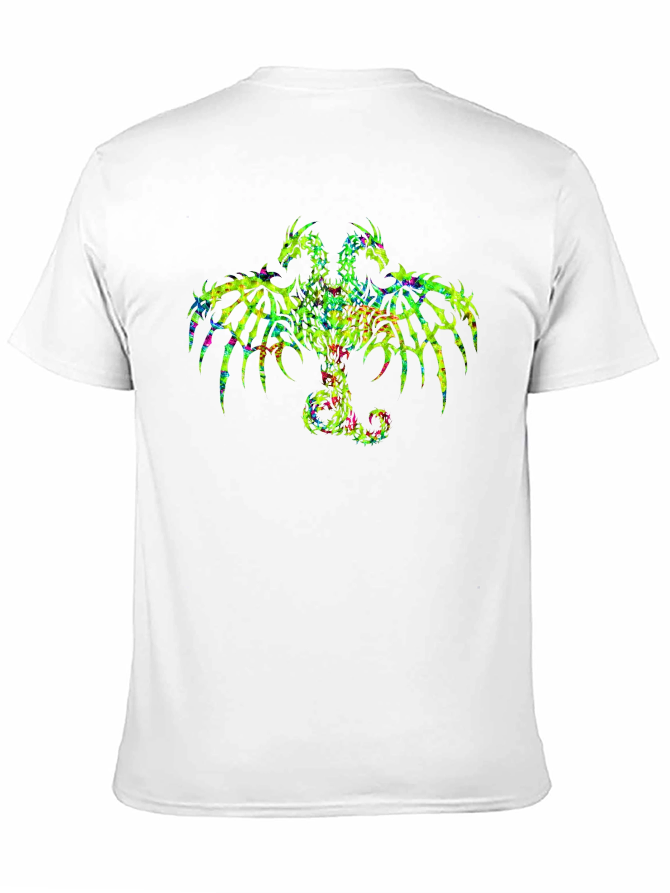 Three-Headed Dragon Graphic Tee - Black