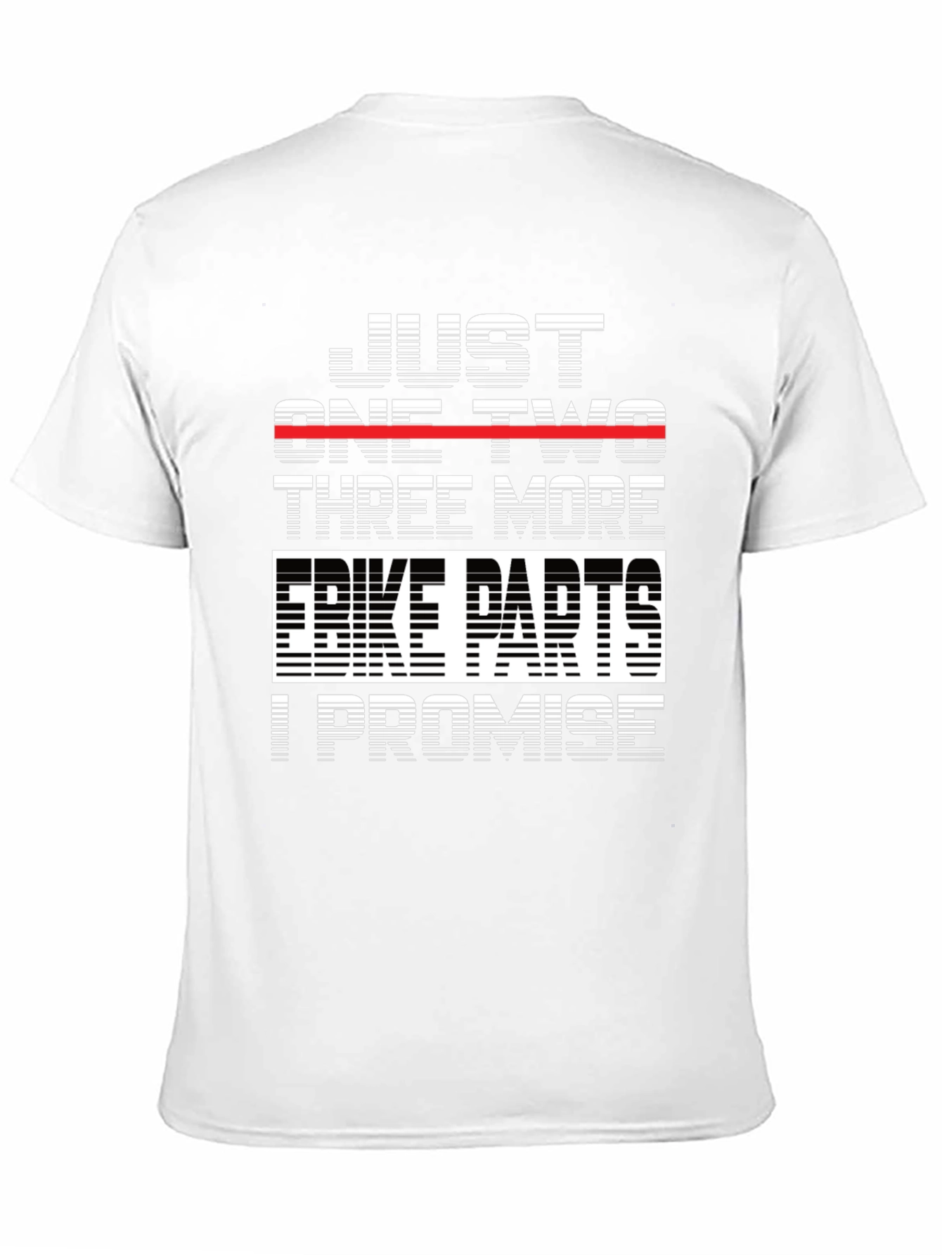 Just One Two Three More Bike Parts T-Shirt