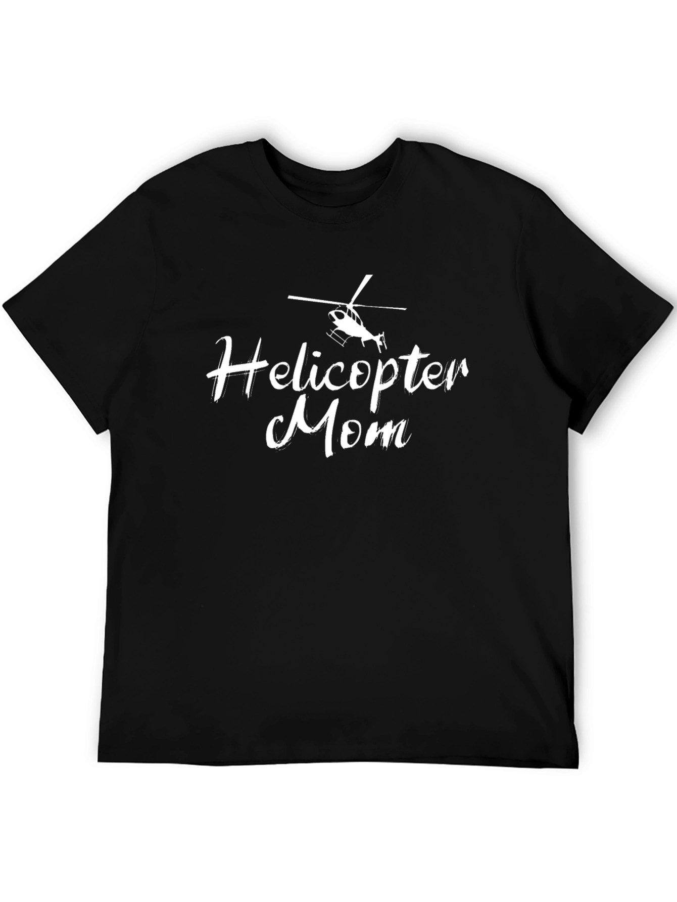 Helicopter Mom Graphic Tee - Black