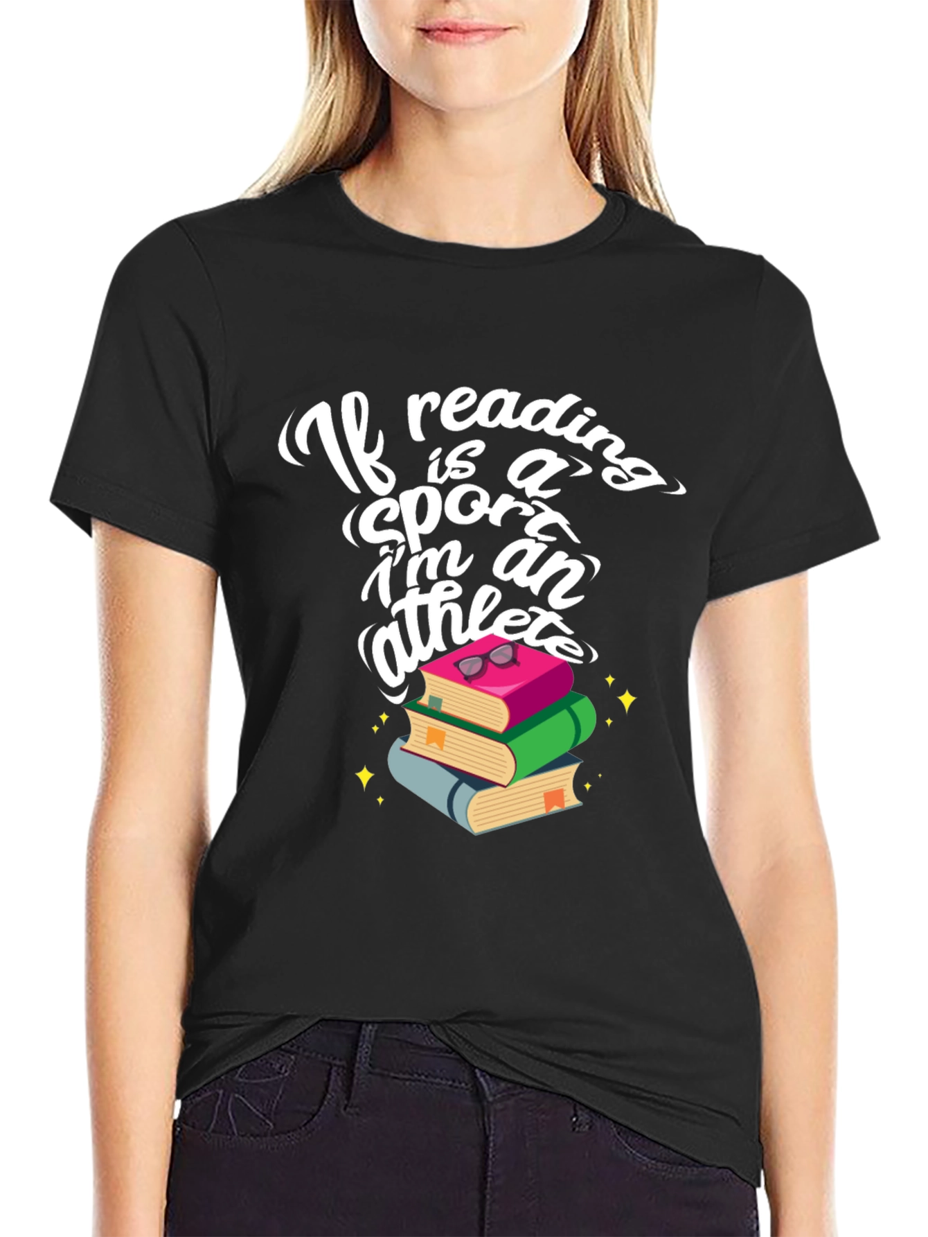 Reading Athlete Graphic Tee